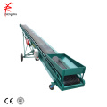 Industrial mobile rubber portable belt conveyor